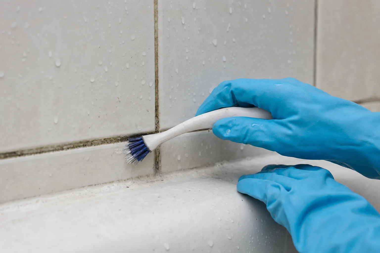 Detail scrubbing during a deep cleaning that a regular visit does not include
